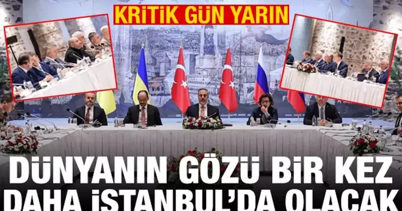 Rusya Ukrayna yarın 3. kez İstanbul da bir araya gelecek