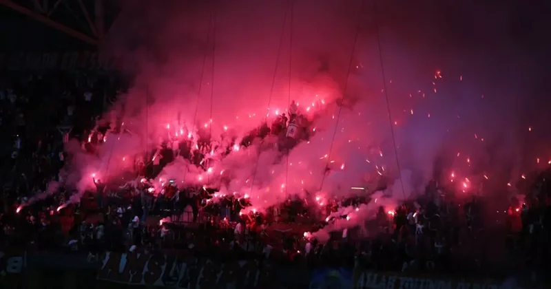 Avrupa Ligi ne giden Samsunspor dan coşkulu kutlama