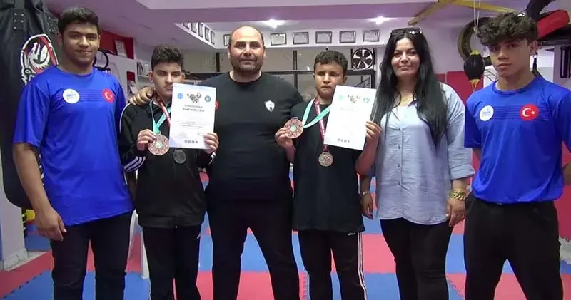 Parakickboks’ta dünya şampiyonu olan görme engelli sporcuların hedefi olimpiyatlara katılmak