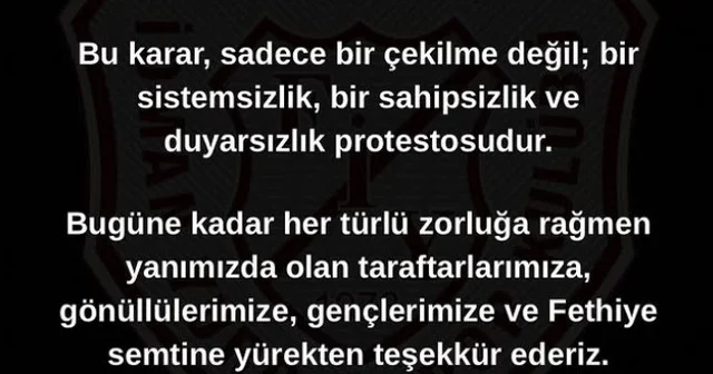 TFF 3 üncü Lig e çıkan Bursa temsilcisi, ligden çekilme kararı aldı Bursa Haberleri