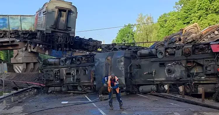 Rusya da arka arkaya tren kazaları: Köprüler çöktü, en az 7 kişi yaşamını yitirdi! Onlarca kişi hastaneye kaldırıldı
