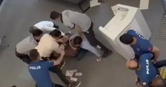 Bankadan para çalmaya çalışan şahıs tutuklandı