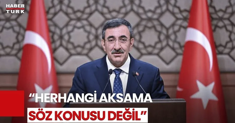 Cevdet Yılmaz: Terörsüz Türkiye Süreci Kendi Mecrasında Sürüyor