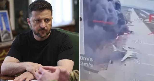 Zelenski den dünyanın konuştuğu dronlu saldırıya övgü: Şüphesiz tarih kitaplarında yer alacak Dünya Haberleri
