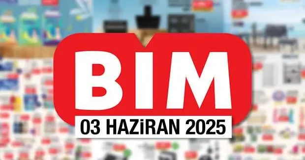 BİM 3 Haziran 2025 Salı aktüel kataloğu yayımlandı!
