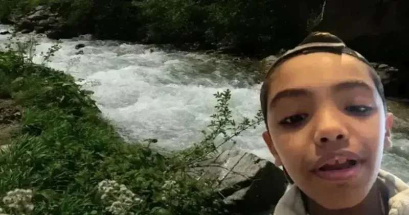 Turist olarak geldikleri Trabzon da çocuklarının cenazesi ile döndüler