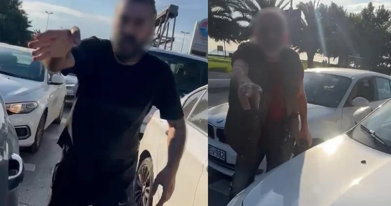 Trafikte dehşet: Kadın sürücü, 2 çocuğunun yanında saldırıya uğradı