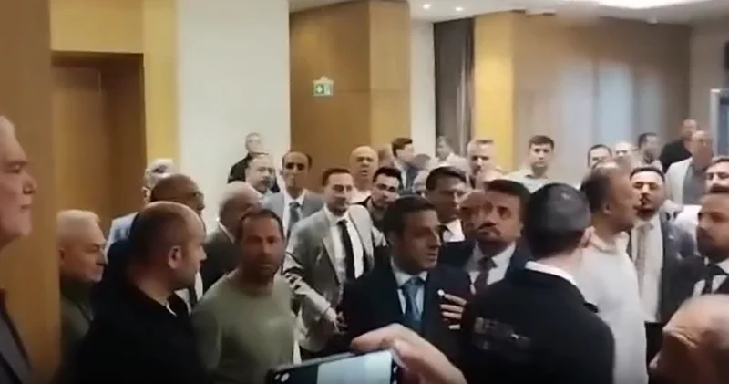 Erzurum da muhasebecilerin seçiminde yumruklar konuştu