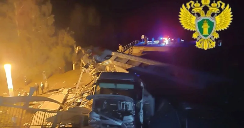 Rusya’nın Ukrayna sınırında köprü çöktü: 7 ölü