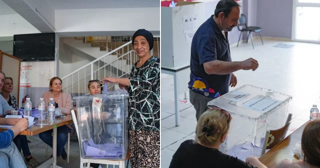 İzmir de seçmenler sandığa gitti Hayat Haberleri