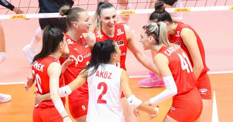 A Milli Kadın Voleybol Takımı, VNL’nin ilk etabı için Çin’e gitti