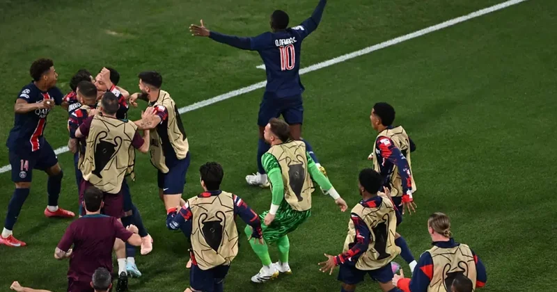 5 gollü tarihi zafer! Paris Saint Germain Şampiyonlar Ligi şampiyonu