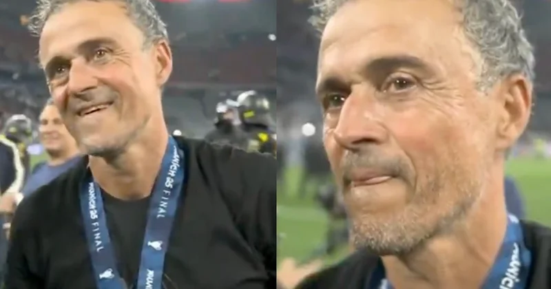 Bir babanın azmi! Luis Enrique kupayı kızı için kazandı Sözcü Gazetesi