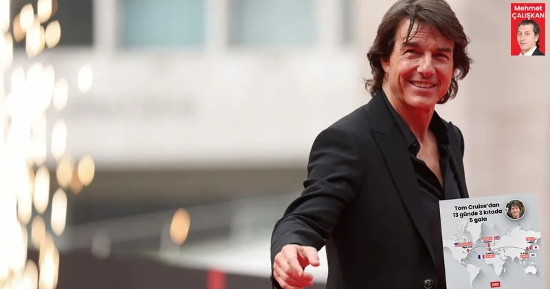 Tom Cruise, görev aşkına 40 saat havada kaldı