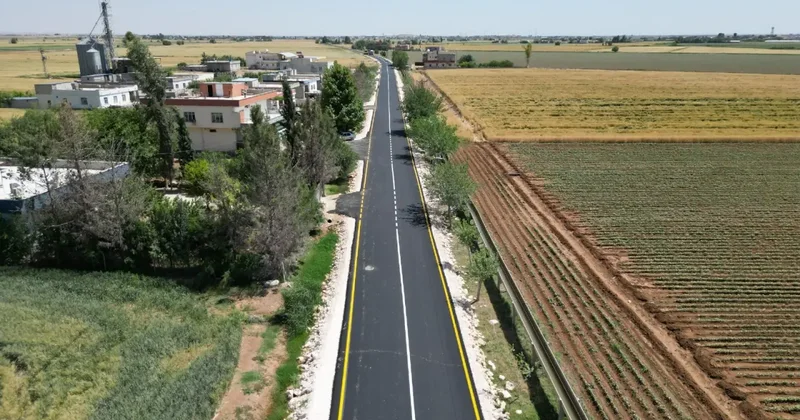 Harran Ovası sıcak asfaltla tanıştı