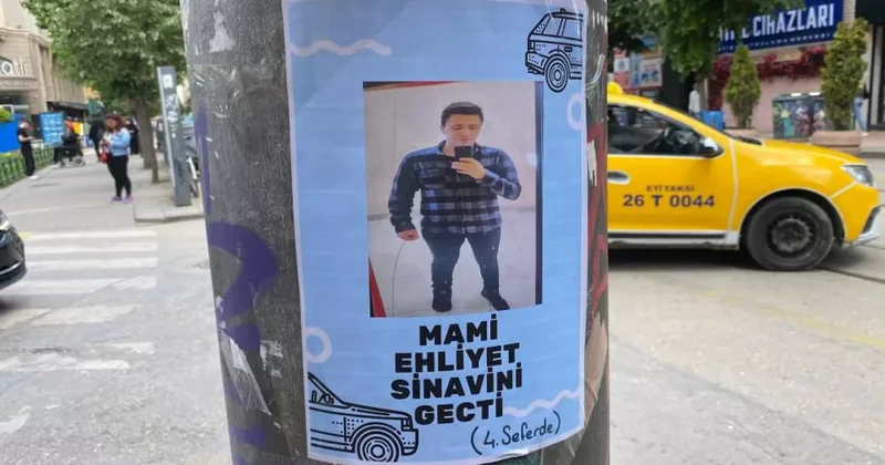 Ehliyet sınavını geçti broşürü ilgi çekti