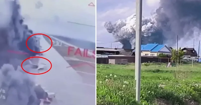Ukrayna, nükleer taşıyabilen 40 dan fazla Rus uçağını dronlarla imha etti
