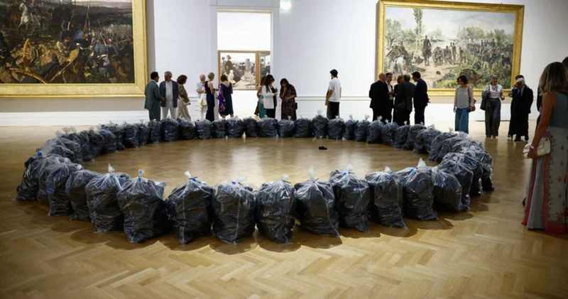 Ahmet Güneştekin, son kişisel sergisini Roma da açtı