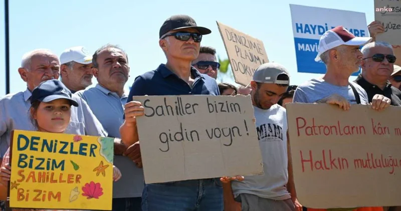 Antalya Demre de otel protestosu!
