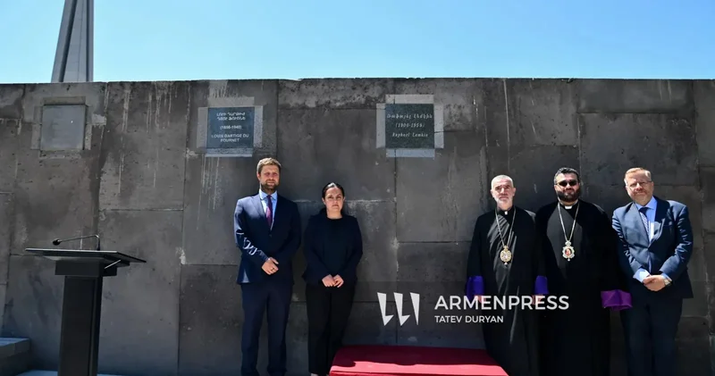 Ermeni Soykırımı Anıtı’nda Raphael Lemkin’e onur plaketi Agos