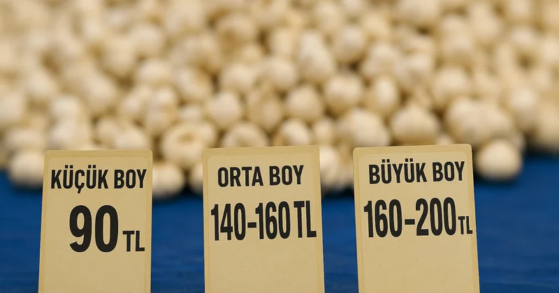 Beyaz altın pazara indi: Fiyatlar boyutuna göre değişiyor Sözcü Gazetesi