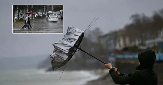Meteoroloji uyardı: Yangın bölgesinde kuvvetli rüzgar İstanbul da sağanak yağış Aktüel Haberleri