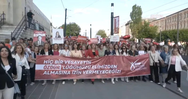 CHP Kadın Kolları, Beyazıt’tan Saraçhane’ye yürüyor
