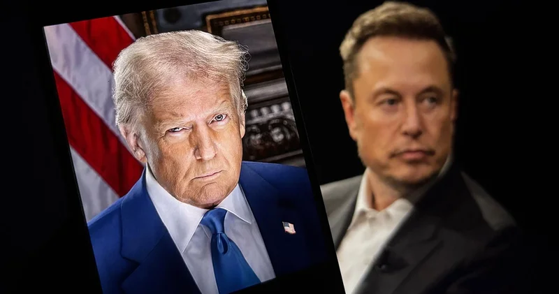 Trump tan Elon Musk a zehir zemberek sözler