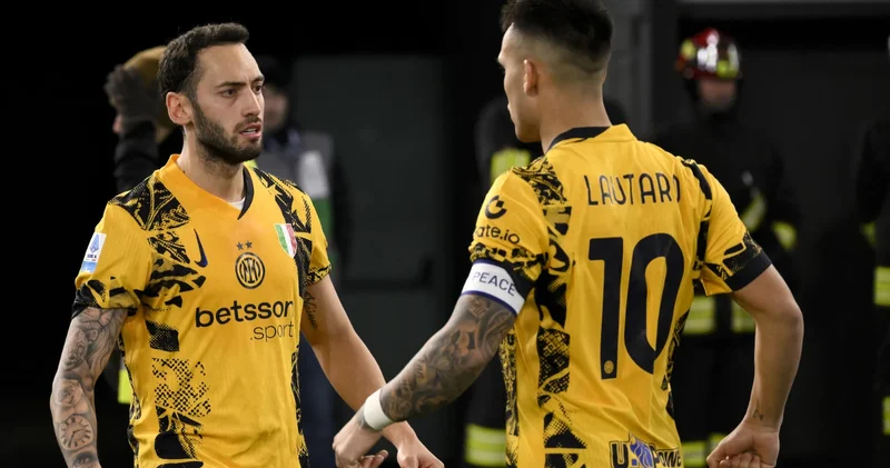 Lautaro Martinez in çıldırmasına neden olan Hakan Çalhanoğlu fotoğrafları