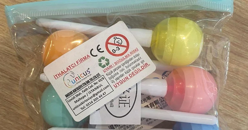 Ticaret Bakanlığı ndan lolipop desenli kalemler için toplatma kararı