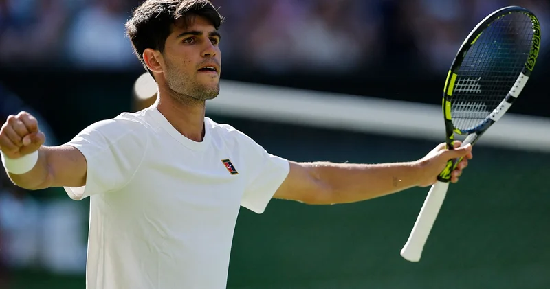 Son şampiyon Carlos Alcaraz, Wimbledon da 2. tura yükseldi