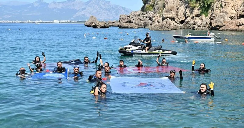 Antalya nın 5 plajına Mavi Bayrak asıldı Son dakika haberleri