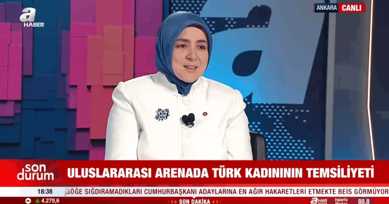 Ak Parti Kadın Kolları Başkanı Tuğba Işık Ercan A Haber’de konuştu: “Uluslararası alanda kadın liderler yetiştirmek istiyoruz”