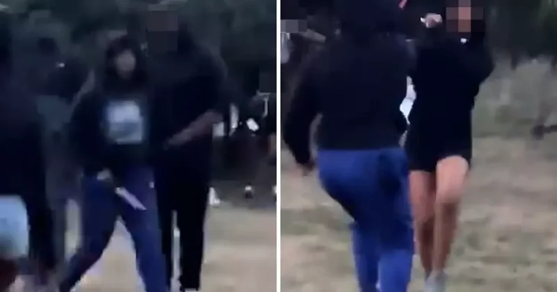 Parkta korkunç anlar! Ekmek bıçağı ile genç kıza saldırdı
