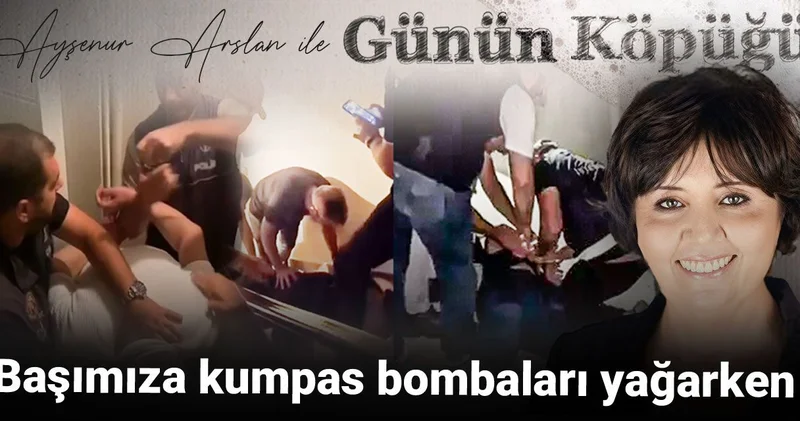 Başımıza kumpas bombaları yağarken...