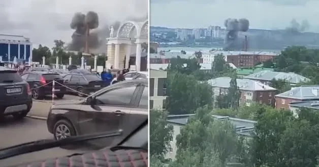 Rusya da korku dolu anlar! Ukrayna Rus İHA fabrikasını vurdu