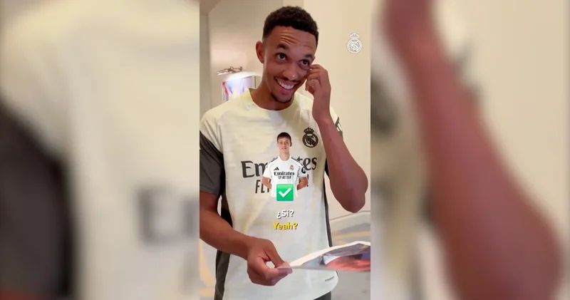Vinicius Arda Güler i şıp diye tanıdı, Trent biraz zorlandı