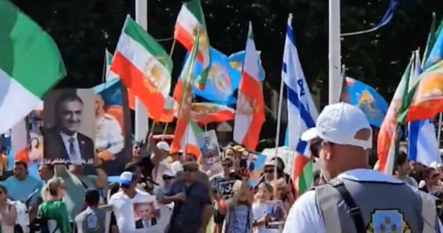 İngiltere Parlementosu önünde şaşırtan destek: İranlılar Londra da İsrail’e teşekkür etti VİDEO İZLE