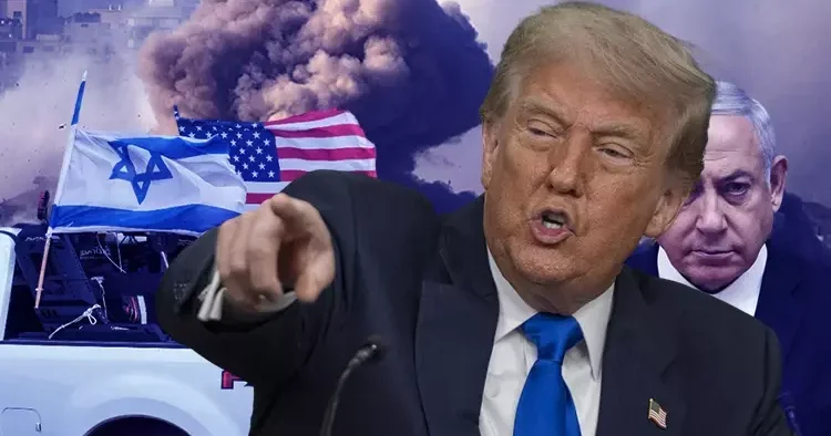 Trump: Savaşın bitmesi için Netanyahu ya karşı katı olacağım