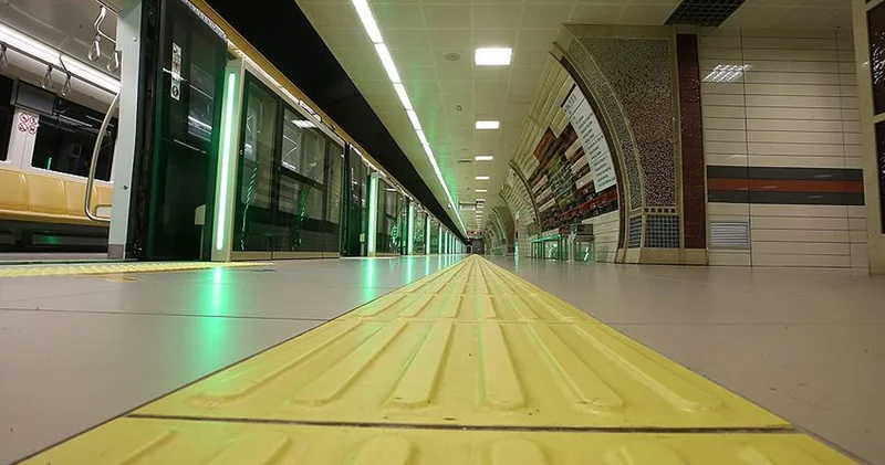 Yenikapı Hacıosman Metro Hattı nda bazı istasyonlar işletmeye kapatıldı