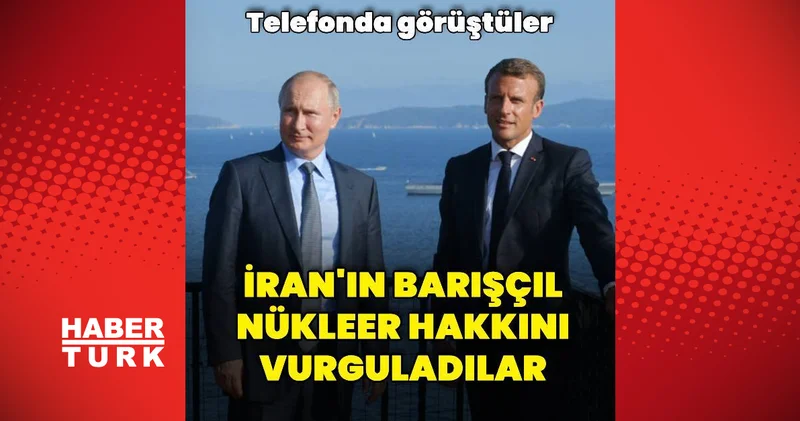 Vladimir Putin Emmanuel Macron ile görüştü Dış Haberler
