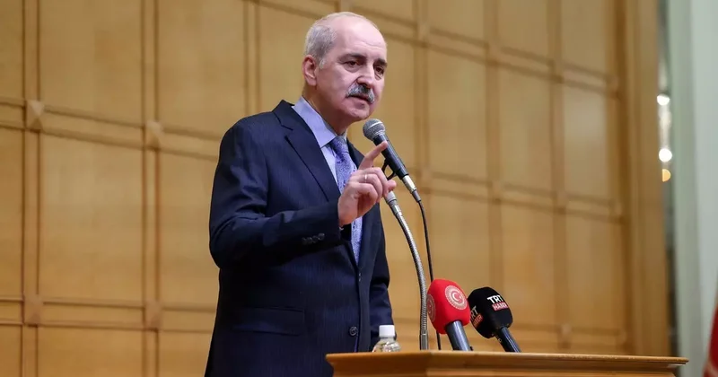 TBMM Başkanı Kurtulmuş tan sözde mizah dergisine çok sert tepki