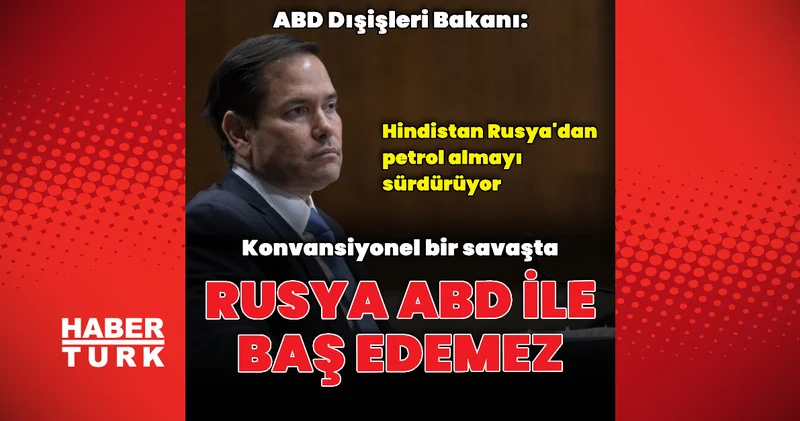 ABD Dışişleri Bakanı: Rusya ABD ile baş edemez Dış Haberler