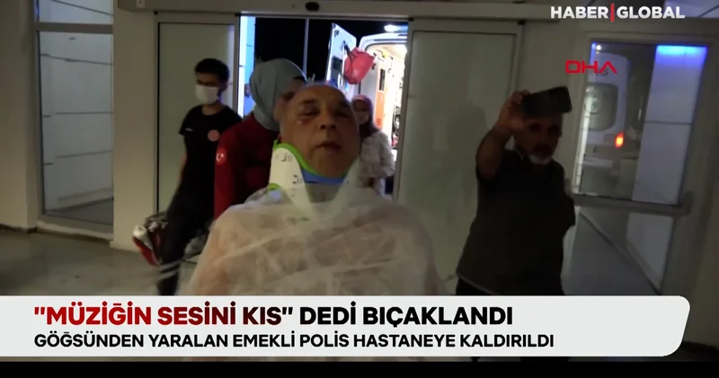 “Müziğin sesini kıs” dedi bıçaklandı