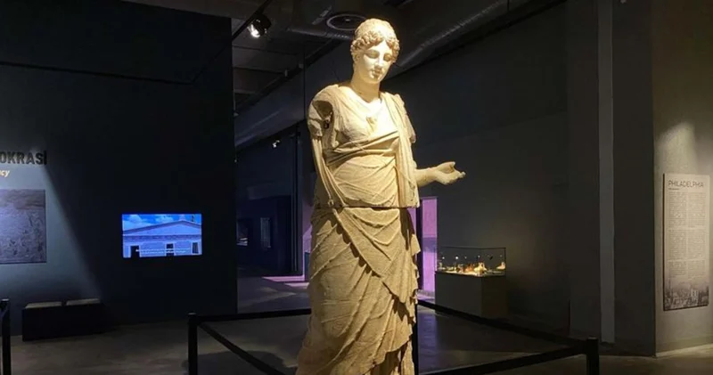 Helenistik Dönem e ait tek Hestia heykeli, Manisa Müzesi nde sergileniyor