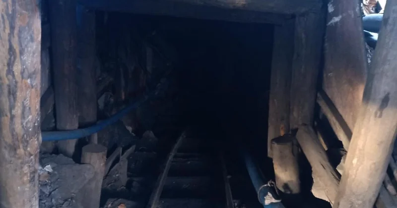 Elazığ da maden ocağında göçük