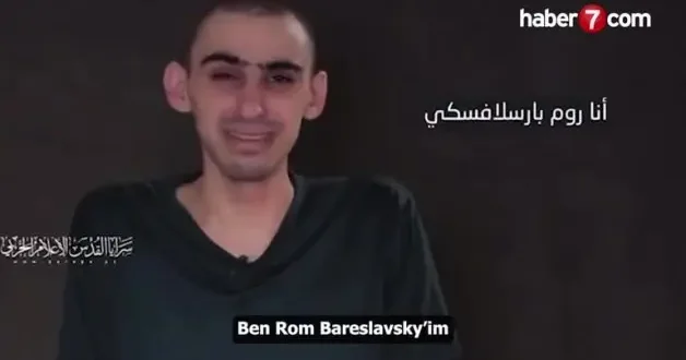 İsrailli esir asker kameralar karşısında ağladı! “Açlıktan ölüyorum