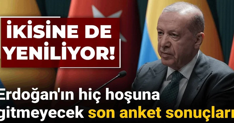 Erdoğan ın hiç hoşuna gitmeyecek son anket sonuçları: İkisine de yenildi!