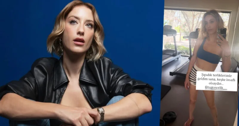 Hazal Kaya dan spor salonu paylaşımı Magazin haberleri