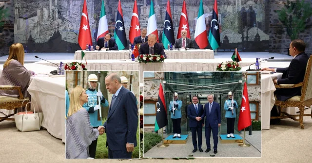 İstanbul da Akdeniz zirvesi: Erdoğan Meloni Dibeybe görüşmesi Dolmabahçe de başladı Gündem Haberleri